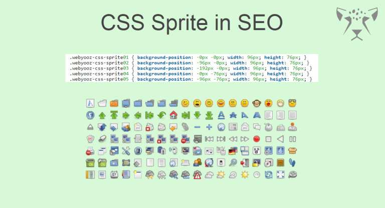 کاربرد CSS image Sprite در سئوی حرفه ای