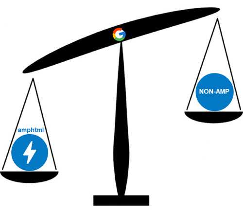 ارزش صفحات amphtml در گوگل