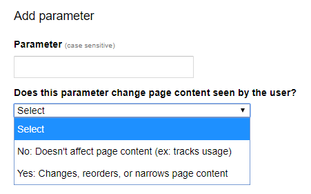 اضافه نمودن پارامتر URL در گوگل سرچ کنسول