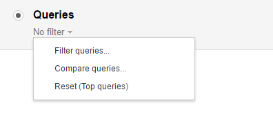 فیلتر Query در Search Analytics سرچ کنسول