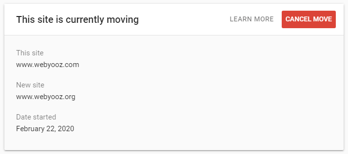 This site is currently moving