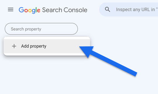 اضافه کردن Property در گوگل سرچ کنسول